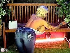 Candy Charms On A Bench On S66 Free Big Ass Porn Video A6